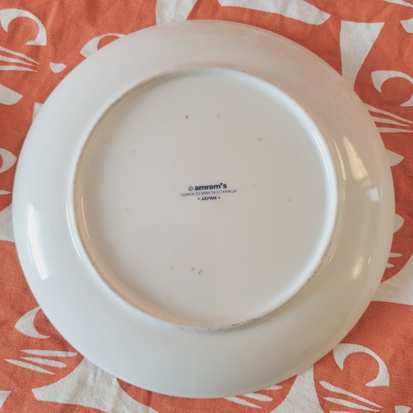 Vintage signed Tulips porcelain Amram's Toronto from Japan - Picture 7 of 10